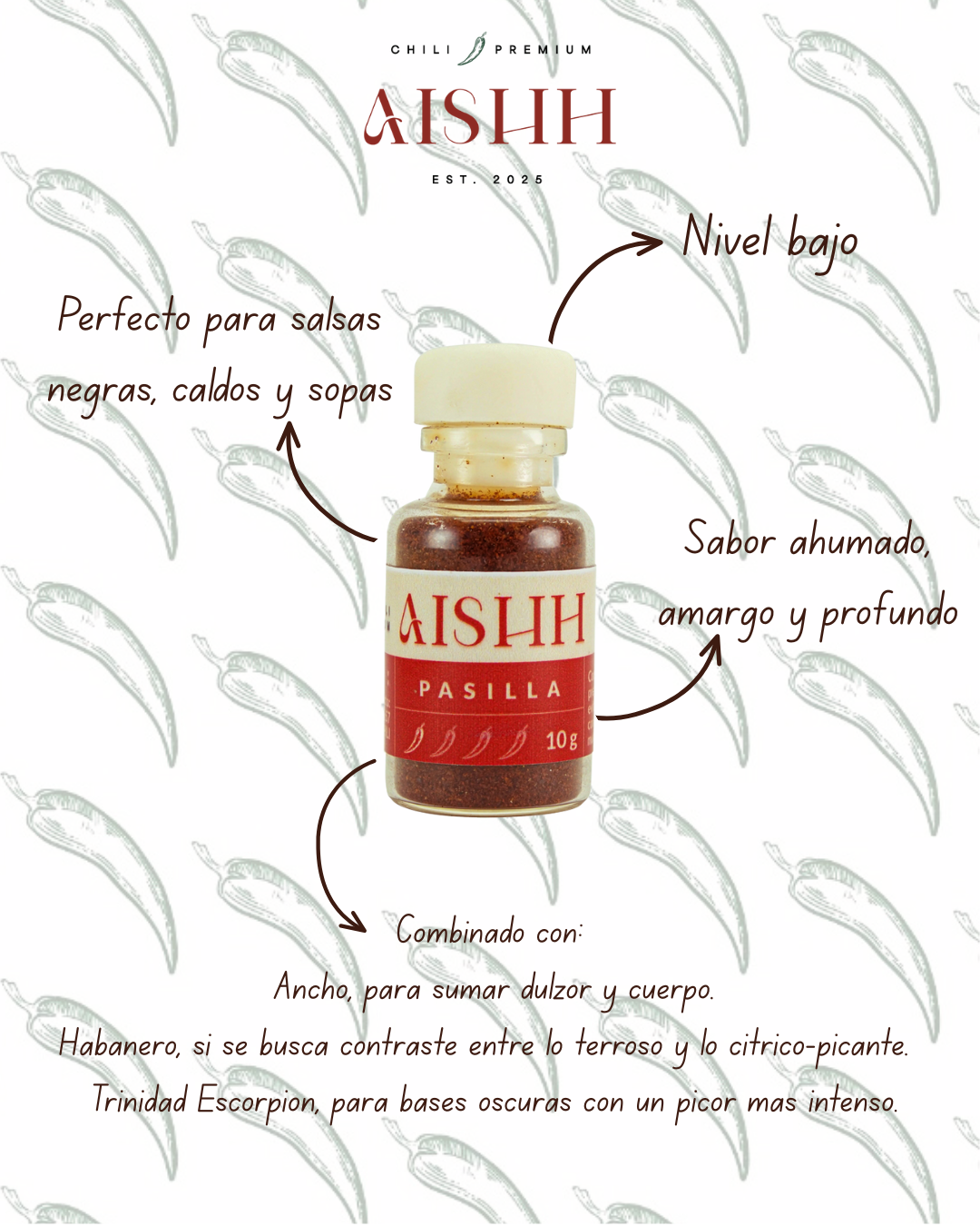 CHILE PASILLA